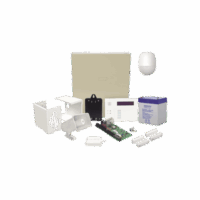 Kit Cableado con VISTA48/6160RF, Batería, Transformador, Sensor Pir, Contactos Magn?ticos, Sirena, Gabinete de sirena y Tamper