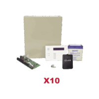 Kit de 10 Paneles de Alarma VISTA48 con Batería y Transformador