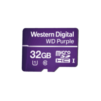 Memoria microSD de 32GB PURPLE, Especializada Para Videovigilancia, 10 VECES MAYOR DURAción, 3 A?OS DE GARANTIA