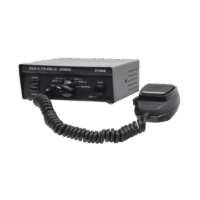 Sirena Vehicular de 100W de Potencia, Con Switch Giratorio de 6 posiciones y Micr?fono Integrado de Uso Rudo