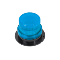 Burbuja brillante de Larga Vida ?til, con 8 LEDs, Color Azul, Domo Azul