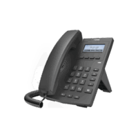 Tel?fono IP empresarial para 2 lineas SIP con pantalla LCD 128 x 48 Px y conferencia de 3 v?as, PoE