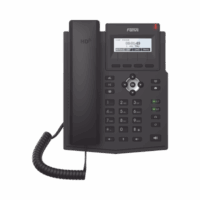 Tel?fono IP empresarial para 2 lineas SIP con pantalla LCD, C?dec Opus, conferencia de 3 v?as, PoE.