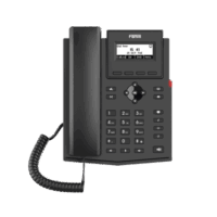 Tel?fono IP empresarial para 2 lineas SIP con pantalla LCD, C?dec Opus, conferencia de 3 v?as, PoE.