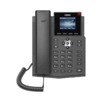 Tel?fono IP empresarial para 4 l?neas SIP con pantalla LCD de 2.4 pulgadas a color, Opus y conferencia de 3 v?as, PoE.