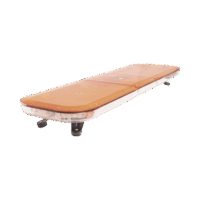 Barra de luces de 47" con 64 LED de alta potencia, color ?mbar, ideal para equipar unidades de seguridad privada, minería e industria