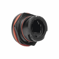 Jack Reforzado "Ruggedized" MAX, Cat6, Para Uso Industrial o Exterior, protección IP67