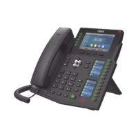 Tel?fono IP Empresarial con Est?ndares Europeos, 20 lineas SIP con pantalla LCD a color, 60 teclas DSS/BLF, puertos Gigabit, IPv6, Opus , PoE/DC