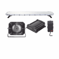 Kit b?sico para equipamiento de unidades de Seguridad P?blica con Sirena Mono-mando