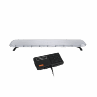 Barra de luces LED de 46" Rojo/Azul , De 132 LEDs, Controlador Incluido, Ideal para Equipar Unidades de Seguridad Publica