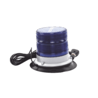 Baliza led pulso, 12-24vdc, 11 patrones de flash, montaje de im?n de vac?o, azul