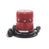 Baliza LED color rojo con montaje magn?tico de succión de 7" de altura