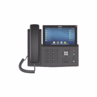 Tel?fono IP empresarial para 20 lineas SIP, pantalla t?ctil, Bluetooth integrado para diadema, PoE y hasta 127 botones DSS con doble puerto Gigabit, soporta recepción de video