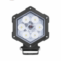 Luz de Trabajo Ultra brillante, 6 Led, 2200 Lumenes, 30 watts, 12-24 Vcc