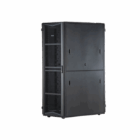 Gabinete FlexFusion para Centros de Datos, 42 UR, 800 mm de Ancho, 1200 mm de Profundidad, Fabricado en Acero, Color Negro