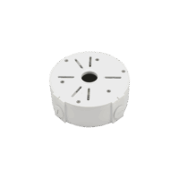 Caja de Conexiones Universal / Uso en Interior / Fabricada en Metal / Color Blanco / Uso en Bala - Domo - Turret