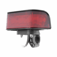 Luz Frontal Ultra Brillante para motocicleta, color rojo