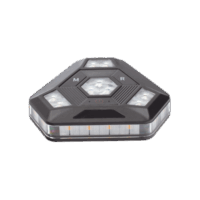 Luz Auxiliar ?mbar Ultra Brillante Para Autom?viles, Motocicletas y Bicicletas Con Montaje Magn?tico