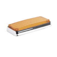 Luz de Advertencia de 7X3", Color ?mbar, Ideal para Ambulancias