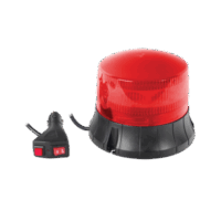 Burbuja LED giratoria color rojo, 9 LEDs, montaje magn?tico