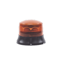 Burbuja LED giratoria de color ?mbar, 9 LEDs, montaje permanente