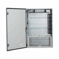 Gabinete de Zona de Instalación en Pared, Dise?ado Para Dos Switches, Uso Industrial con Clasificación UL tipo IP66 y 4/12, Color Gris