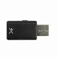 TRANSMISOR  RECEPTOR DE AUDIO Inalámbrico PARA TV 2 EN 1 PERFECT CHOICE NEGRO