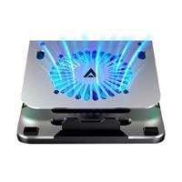BASE ENFRIADORA ACTECK FROOST EX BE650 / 4 PUERTOS USB / 16 PULGADAS / PESO 0.750 G /1 VENTILADOR / ALUMINIO / ANTIDERRAPANTE / RGB / AC-936156