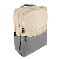 MOCHILA PERFECT CHOICE PARA LAPTOP 15.6 PULGADAS MATERIAL RESISTENTE SUNSET TAUPE