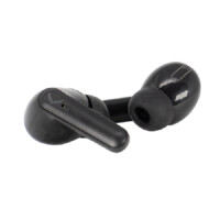 AUDIFONOS INALAMBRICOS TWS BACKDROP /CONTROL TACTIL / CAJA DE CARGA CON PANTALLA /MANOS LIBRES/10M/ COLOR NEGRO