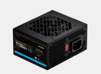 FUENTE DE PODER ACTECK BLAZAR EVO FS500E / ATX / SFX / 500 W /SLIM / NO MODULAR / VENTILADOR 80 MM / 3 AÑOS DE GARANTIA / NEGRO / ES-05002E