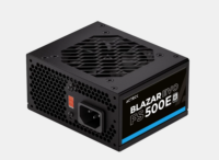 FUENTE DE PODER ACTECK BLAZAR EVO FS500E / ATX / SFX / 500 W /SLIM / NO MODULAR / VENTILADOR 80 MM / 3 AÑOS DE GARANTIA / NEGRO / ES-05002E