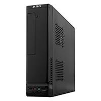 GABINETE ACTECK ATOM / MICRO TORRE SLIM / MICRO ATX, MINI ITX / FUENTE SFX 450W / METAL / NEGRO / AC-929042