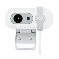 WEBCAM LOGITECH BRIO 100 BLANCO FHD 1080 A 30 FPS 58? RIGHTLIGHT 2, MICROFONO USB-A WIN/  MAC / CHROME