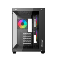 GABINETE OCELOT GAMING, ATX, FRONTAL CRISTAL TEMPLADO, CRISTAL LATERAL , FILTRO POLVO MAGNETICO, ESPACIO PARA 8 VENTILADORES /SOPORTA GPU HASTA 410MM