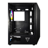 GABINETE OCELOT GAMING, ATX, FRONTAL CRISTAL TEMPLADO, CRISTAL TEMPLADO LATERAL, FILTRO POLVO MAGNETICO, ESPACIO PARA VENTILADORES DE 120MM /SOPORTA GPU HASTA 295