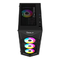 GABINETE OCELOT GAMING, ATX, FRONTAL CRISTAL TEMPLADO, CRISTAL TEMPLADO LATERAL, FILTRO POLVO MAGNETICO, ESPACIO PARA VENTILADORES DE 120MM /SOPORTA GPU HASTA 295