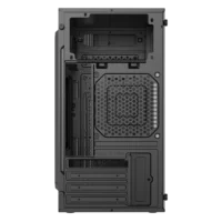 GABINETE ACTECK FUSION II GI440 / MICRO TORRE / MICRO ATX, MINI ITX / FUENTE 500W / ILUMINACION RGB / PANEL ACRILICO, METAL / NEGRO / AC-935753