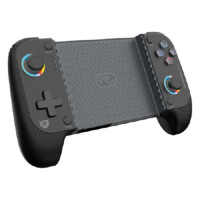 GAMEPAD GAMER BALAM RUSH KONTROL MOVE G626 / GAME PAD CONTROL / INALAMBRICO - BT 5.0 / P- CELULAR / ANDROID - IOS / RGB / RECARGABLE / TURBO - VIBRACION DUAL / JOYSTICK ANTI DRIFT / NEGRO / BR-940474