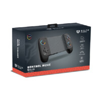 GAMEPAD GAMER BALAM RUSH KONTROL MOVE G626 / GAME PAD CONTROL / INALAMBRICO - BT 5.0 / P- CELULAR / ANDROID - IOS / RGB / RECARGABLE / TURBO - VIBRACION DUAL / JOYSTICK ANTI DRIFT / NEGRO / BR-940474