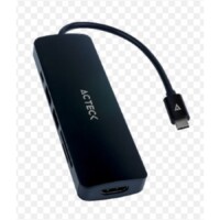 imagen_5731.jpg HUB ACTECK GATE 6 DH660 / USB C / 5 PUERTOS / USB C - 2X USB A - LECTOR DE MEMORIAS - HDMI / 15 CM / NEGRO / AC-934619