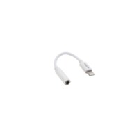 ADAPTADOR ACTECK SHIFT PLUS  AL405 / LIGHTNING A AUX 3.5 MM / 11 CM / BLANCO / AC-934848