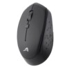MOUSE ACTECK OPTIMIZE MI440 R100 / INALAMBRICO / RECEPTOR USB / OPTICO / 1600 DPI / NEGRO / AC-916462