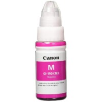BOTELLA DE TINTA CANON GI-190 MAGENTA,RENDIMIENTO 7,000 PAGINAS,COMPATIBLE G1100,G2100,G3100,G4100