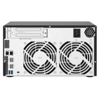 NAS QNAP TS-832PX-4G/ 8 BAHIAS SATA HDD DE 3,5/ NUCLEO CUADRUPLE 1.7GHZ/4GB DDR4 SODIMM AMPLIABLE A 16GB/2 PTO 2,5 GBE /2 PTO 10 GBE /USB 3.2 X3/ HOTSWAP/ NO INCLUYE DISCOS/ HASTA 144TB