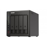 NAS QNAP TS-453E-8G / 4 BAHIAS / TORRE / INTEL CELERON 4NUCLEOS 2.6GHZ / 8GB RAM DDR4 / LAN 2,5GBE2 / HDMI2 / USB 3.22 / USB 2.02 / SOPORTA M.2 22802 / HOT SWAP / NO INCLUYE DISCOS