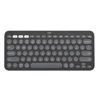 TECLADO LOGITECH PEBBLE KEYS 2 K380S GRAFITO INALAMBRICO EASY-SWITCH BLUETOOTH LOGI BOLT NO INCLUIDO. (ESPA?OL)