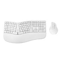 KIT ACTECK CREATOR VIRTUOS FITT MK770 / TECLADO Y MOUSE  / INALAMBRICO / USB / MULTIMENDIA / 118 TECLAS / ESPA?OL / RECARGABLE /  2400 DPI / OPTICO / VERTICAL / BLANCO / AC-936255