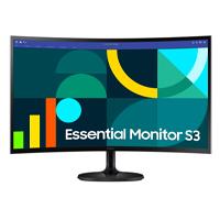 MONITOR LED SAMSUNG 27 PULGADAS / FULL HD 1920X1080 / CURVO / S27D360 / VA / 4MS / 100 HZ / HDMI / VGA / 1800R / NEGRO