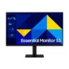 MONITOR LED SAMSUNG 22 PULGADAS / FHD (1920 X 1080) / IPS / HDMI / S22D300 / PLANO / 100HZ / NEGRO.
